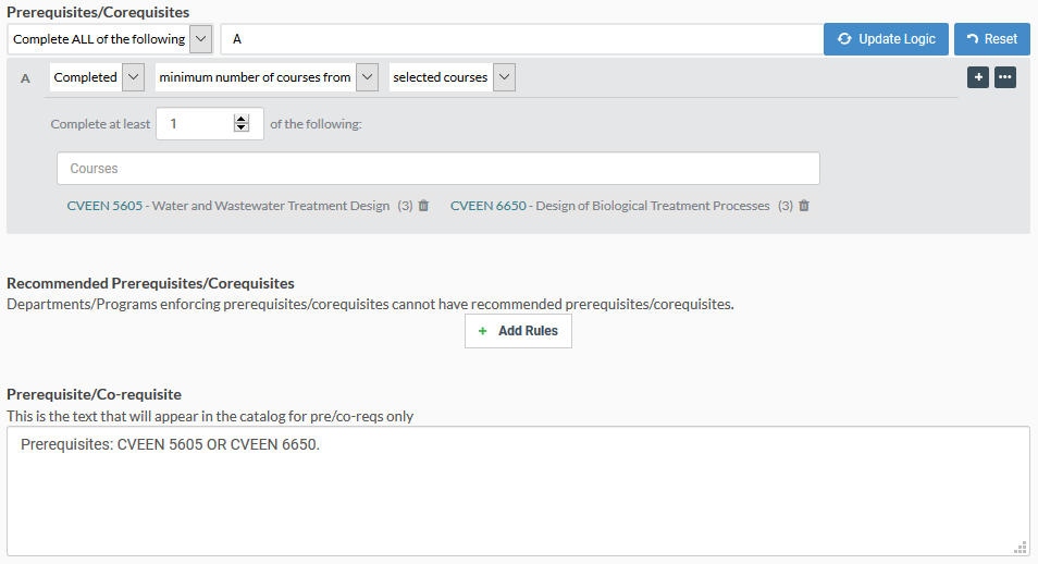 Image of Prerequisites: CVEEN 5605 OR CVEEN 6650