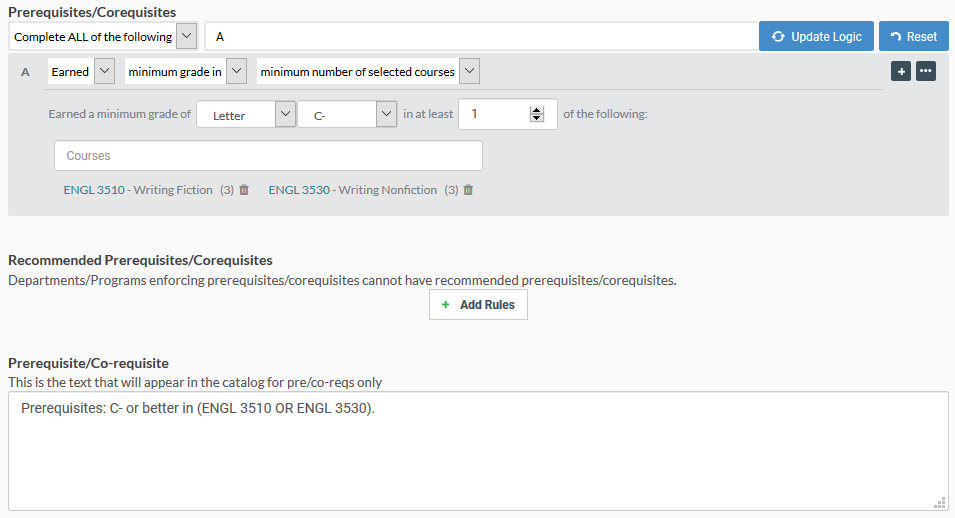 Image of Prerequisites: C- or better in (ENGL 3510 OR ENGL 3530)