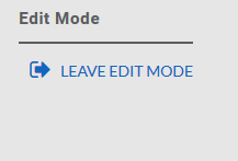 image of leave edit mode button on draft proposal