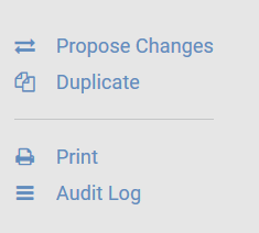 image of the propose changes button