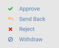 image of buttons used for reviewers